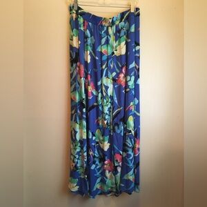 Vibrant Floral Maxi Skirt